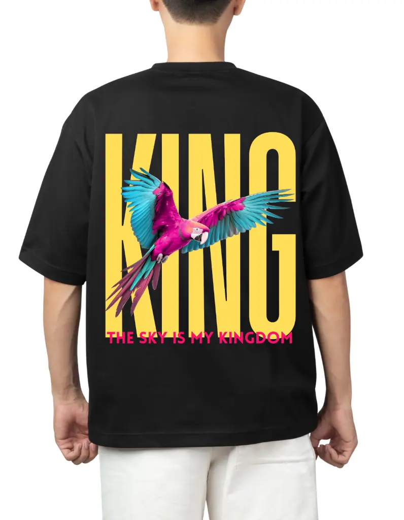 King-Sky is my kingdom Oversized T-Shirt