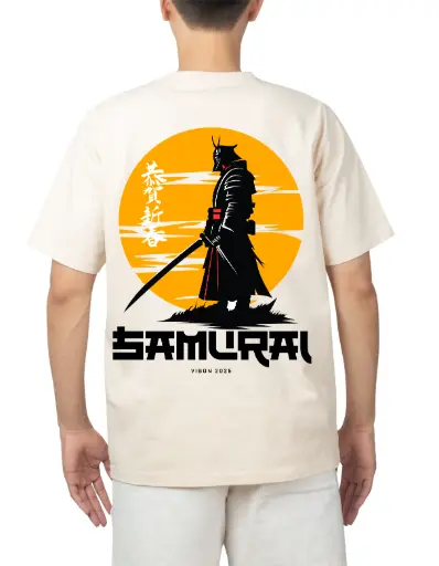 Samurai Warrior Oversized T-Shirt